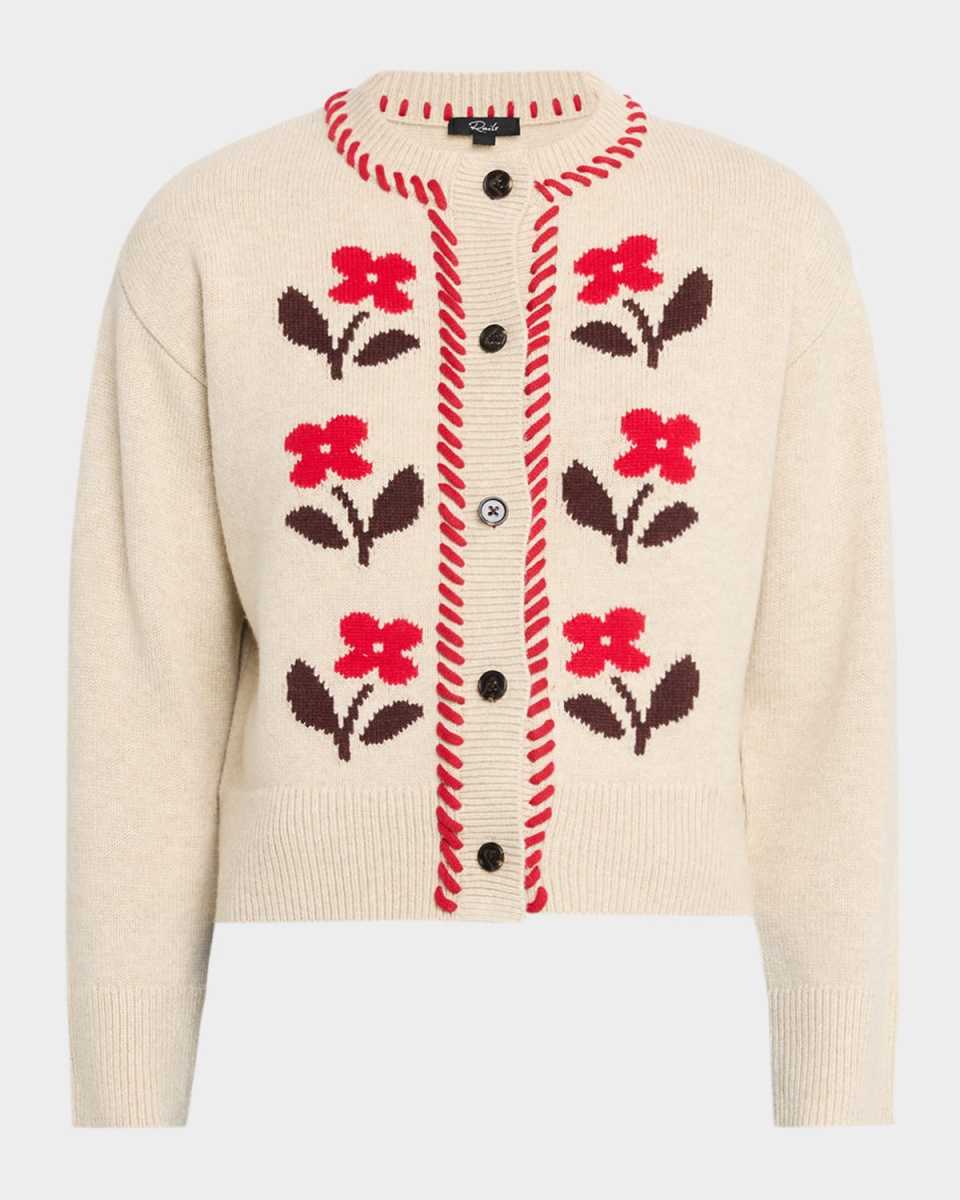 Mavie Floral Heritage Cardigan